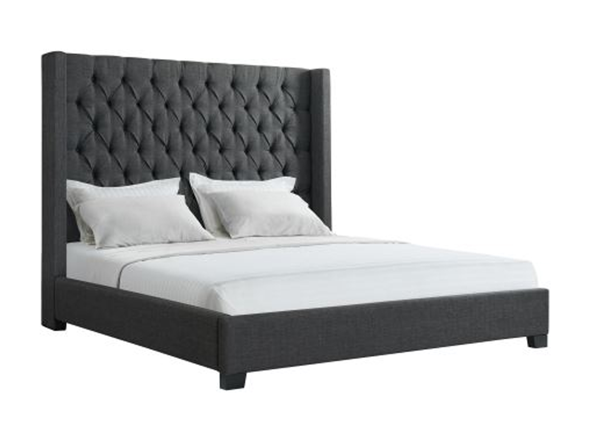 Morrow Charcoal King Bed Bob Mills Furniture