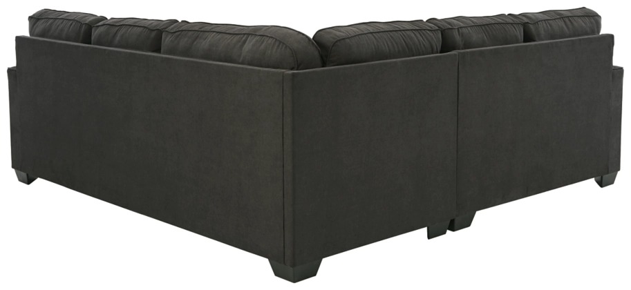 Signature Design by Ashley® Lucina 2-Piece Charcoal Right-Arm Facing Sectional-1