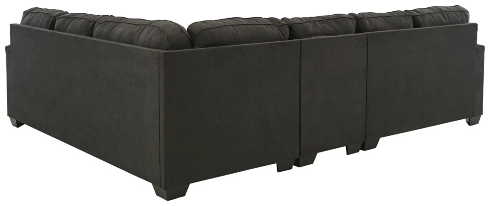 Signature Design by Ashley® Lucina 3-Piece Charcoal Right-Arm Facing Sectional-1