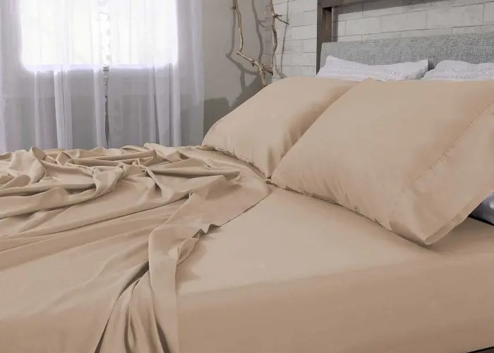 BEDGEAR® Basic Sand Twin XL Sheet Set-3
