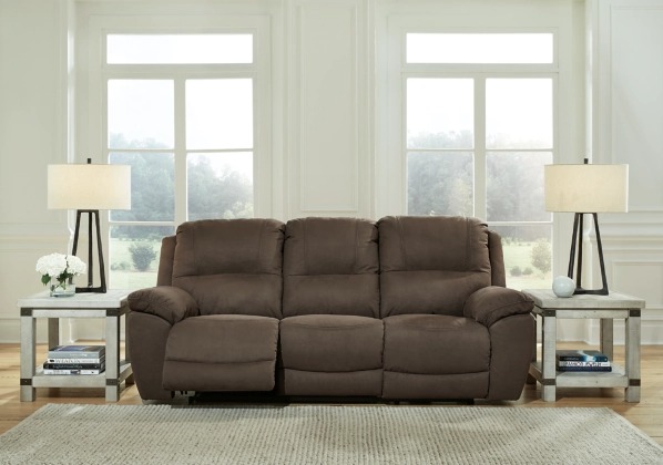 Signature Design by Ashley® Next-Gen Gaucho Espresso Power Reclining Sofa-2