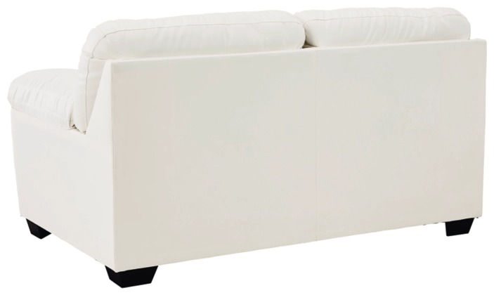 Signature Design by Ashley® Donlen White Loveseat-4