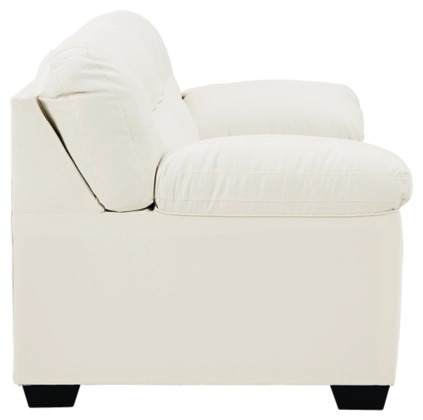Signature Design by Ashley® Donlen White Loveseat-3
