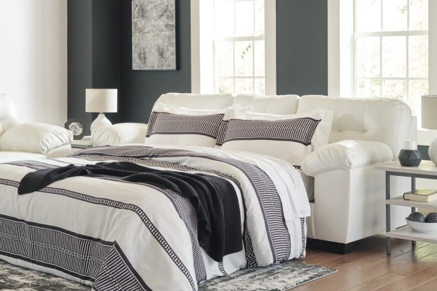 Signature Design by Ashley® Donlen White Sofa Sleeper-4