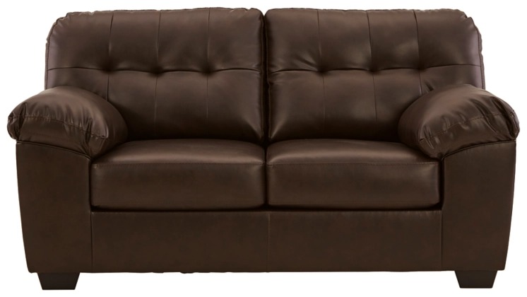 Signature Design by Ashley® Donlen Chocolate Loveseat-1