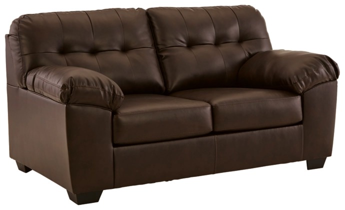 Signature Design by Ashley® Donlen Chocolate Loveseat-0