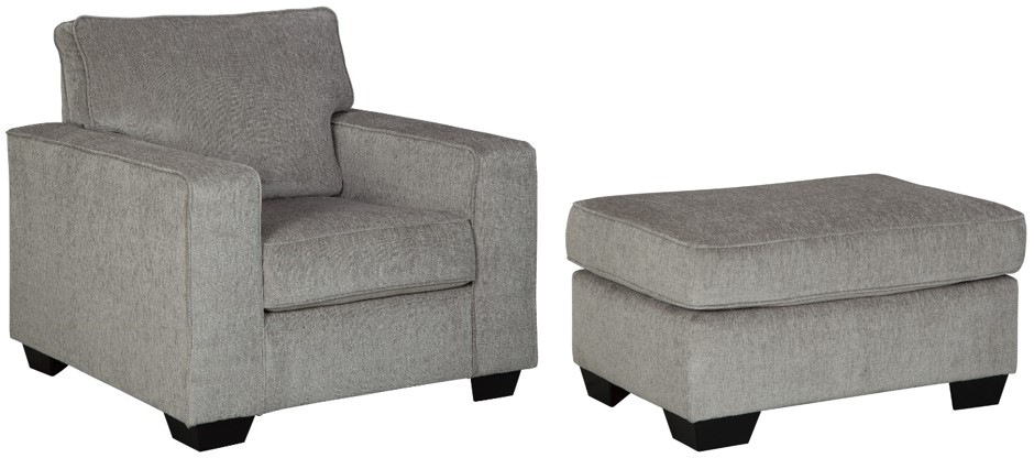 Becker 24 armchair and ottoman top