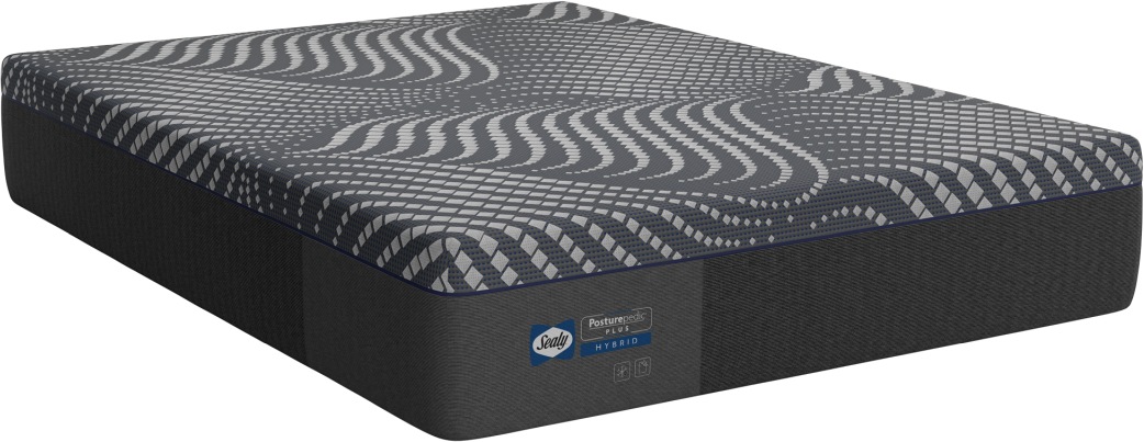 front view of the Sealy® Posturepedic® Plus Brenham 13.5" Hybrid Soft Tight Top Queen Mattress