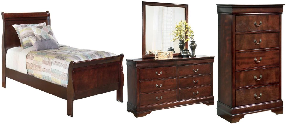 Alisdair Sleigh Bed - Dark Brown Alisdair Sleigh Bed - Dark Brown