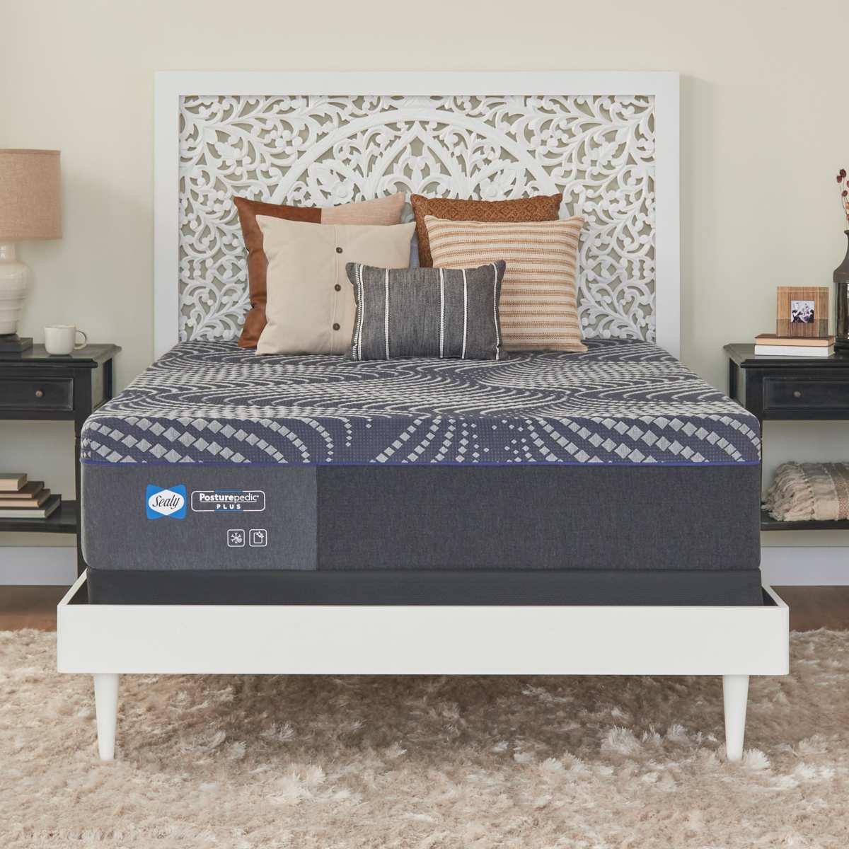 Sealy Posturepedic Plus Brenham 13.5" Foam Medium Tight Top Queen Mattress