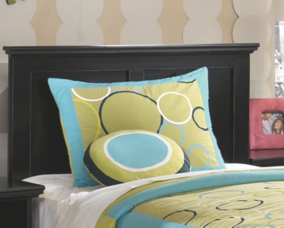 Signature Design by Ashley® Maribel 2-Piece Black Twin Panel Headboard Set-1