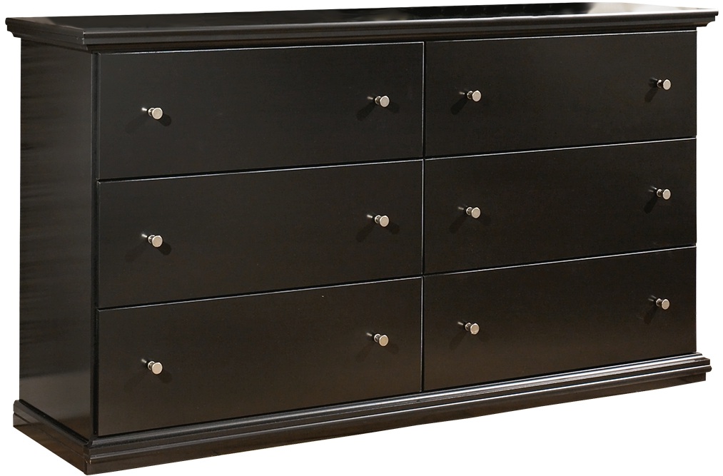 Signature Design by Ashley® Maribel 2-Piece Black Twin Panel Headboard Set-2